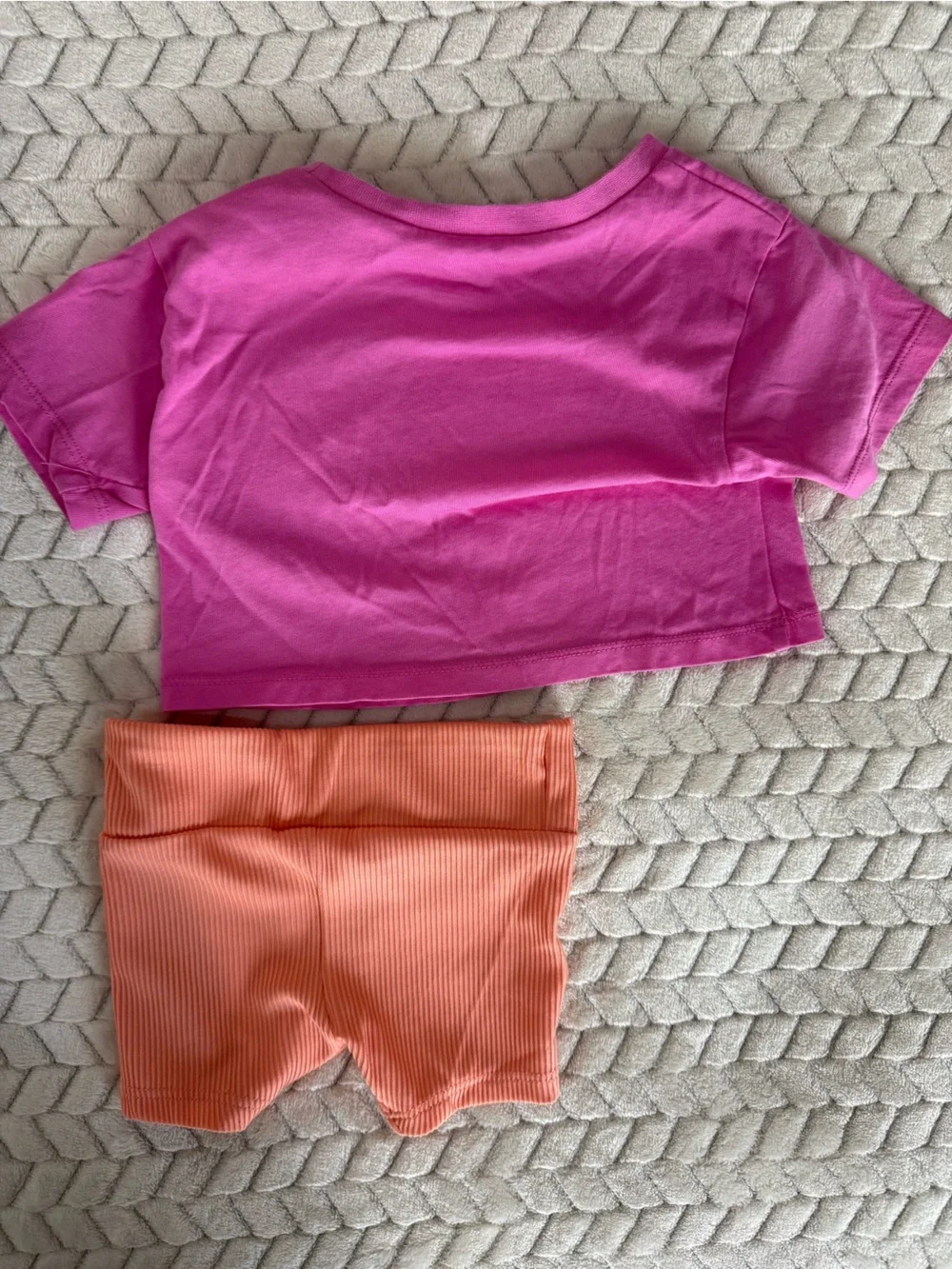 Nike Toddler Outfit Set in Bright Pink and Coral